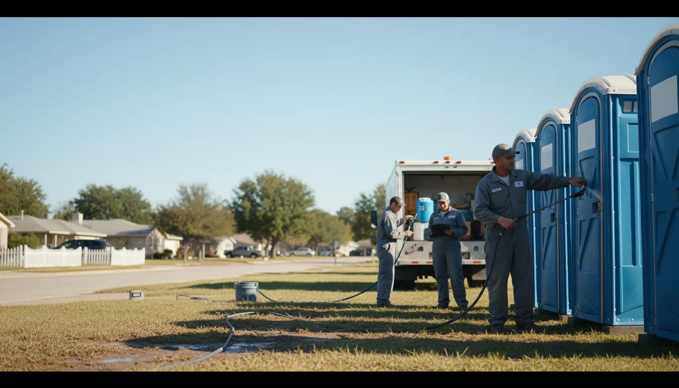 Long-Term Portable Toilet Rental in Kent, OH near me